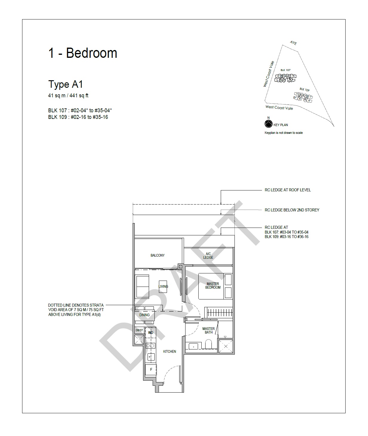Whistler Grand 1 Bedroom Floor Plan 2