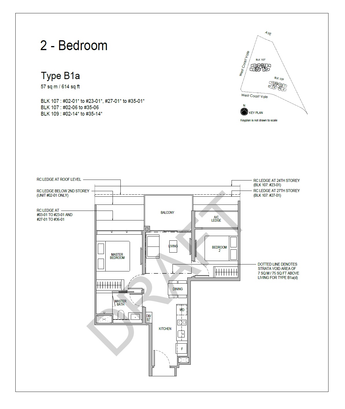 Whistler Grand 1 Bedroom Floor Plan 6