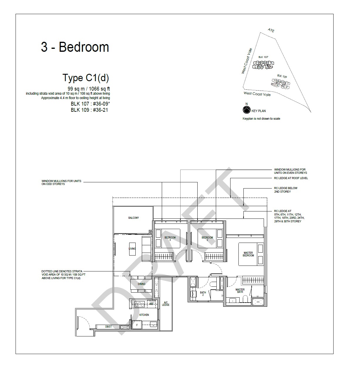 Whistler Grand 1 Bedroom Floor Plan 7