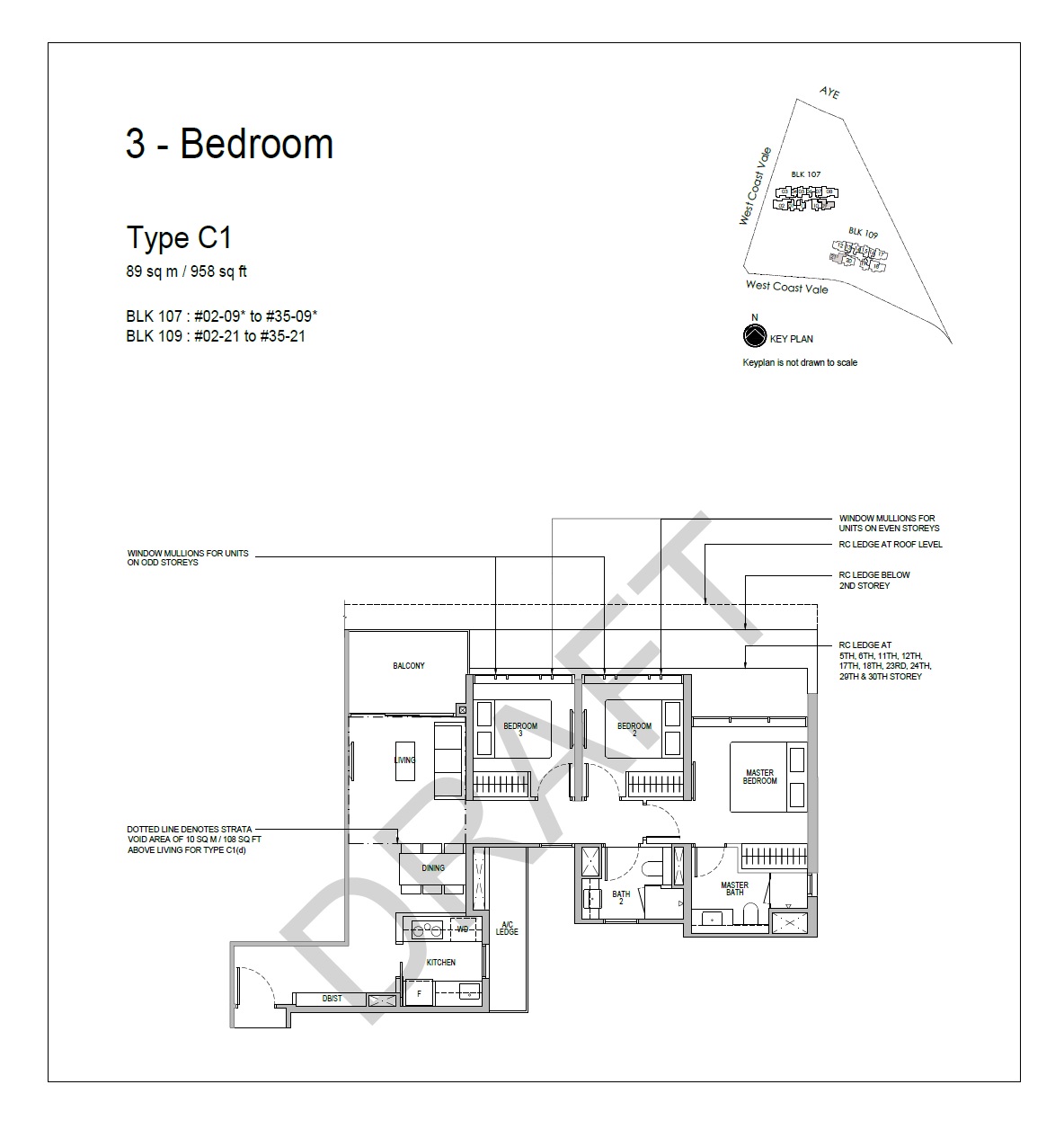 Whistler Grand 1 Bedroom Floor Plan 8